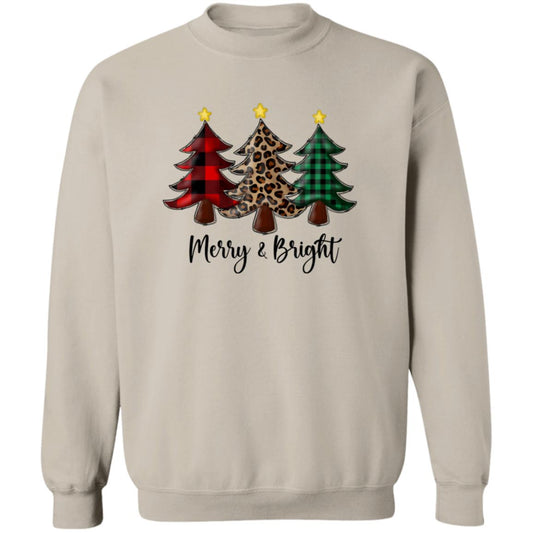 MERRY & BRIGHT TREES SWEATSHIRT