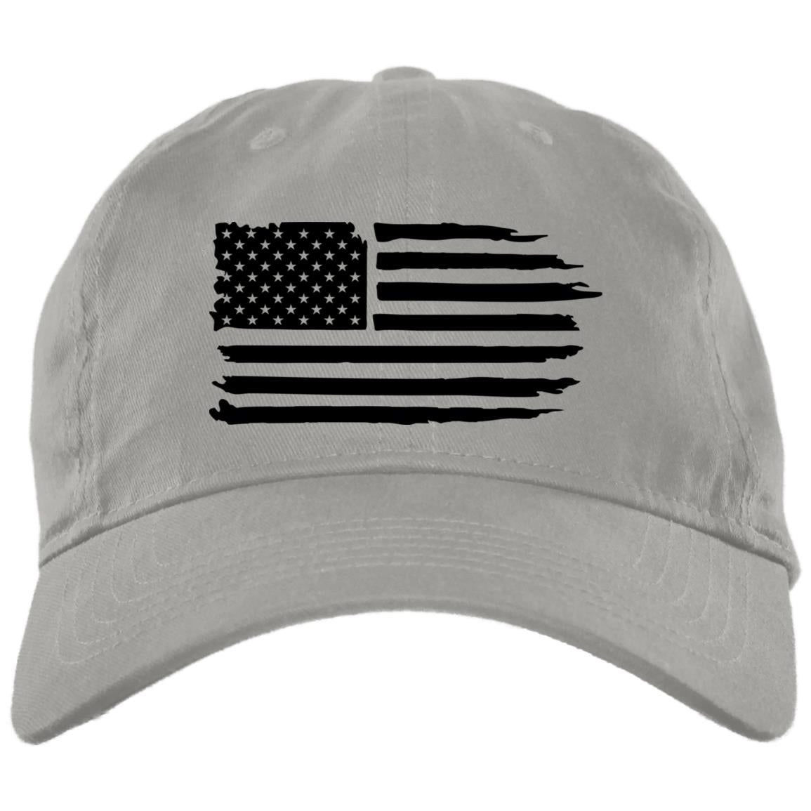 EMBROIDERED BLACK FLAG BASEBALL CAP