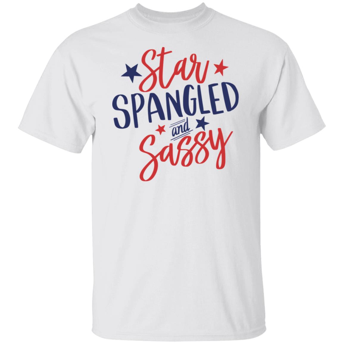 USA STAR SPANGLED AND SASSY TEE