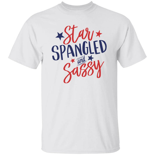 USA STAR SPANGLED AND SASSY TEE