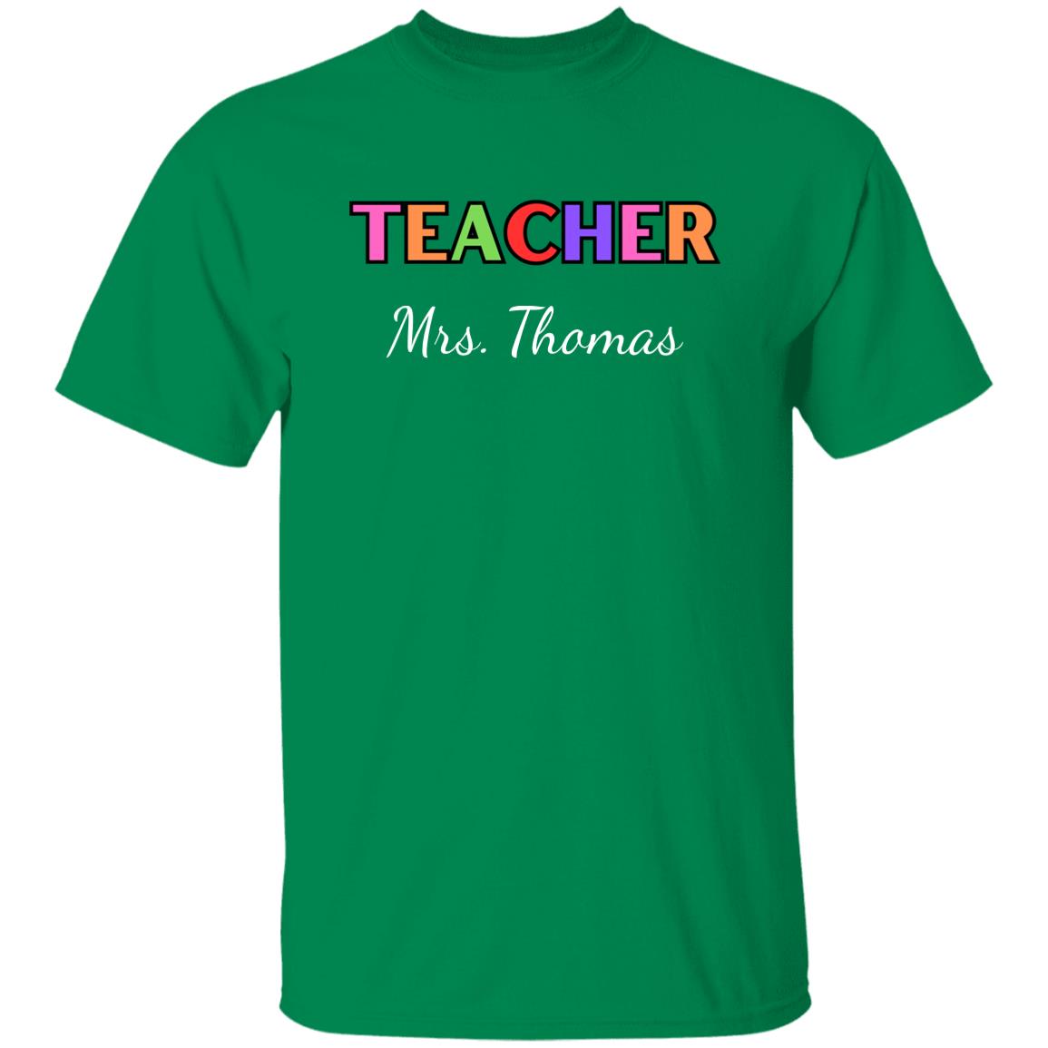 PERSONALIZED TEACHER TEE