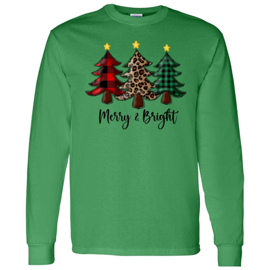 MERRY & BRIGHT TREES L/S TEE