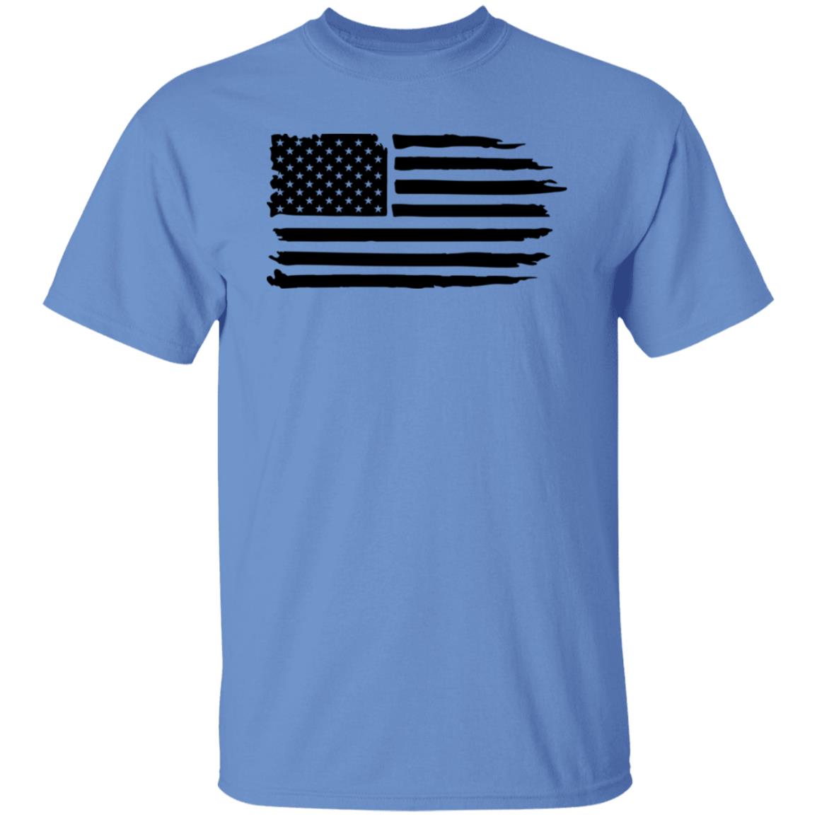 DISTRESSED BLACK FLAG GRAPHIC TEE