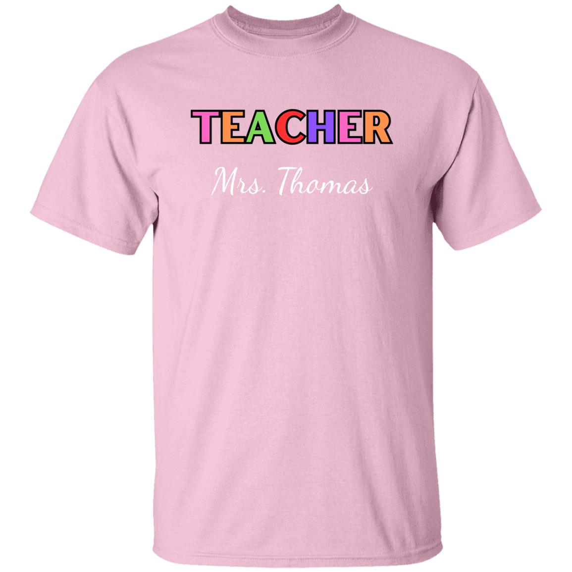 PERSONALIZED TEACHER TEE