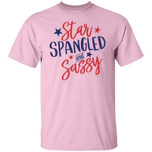 USA STAR SPANGLED AND SASSY TEE