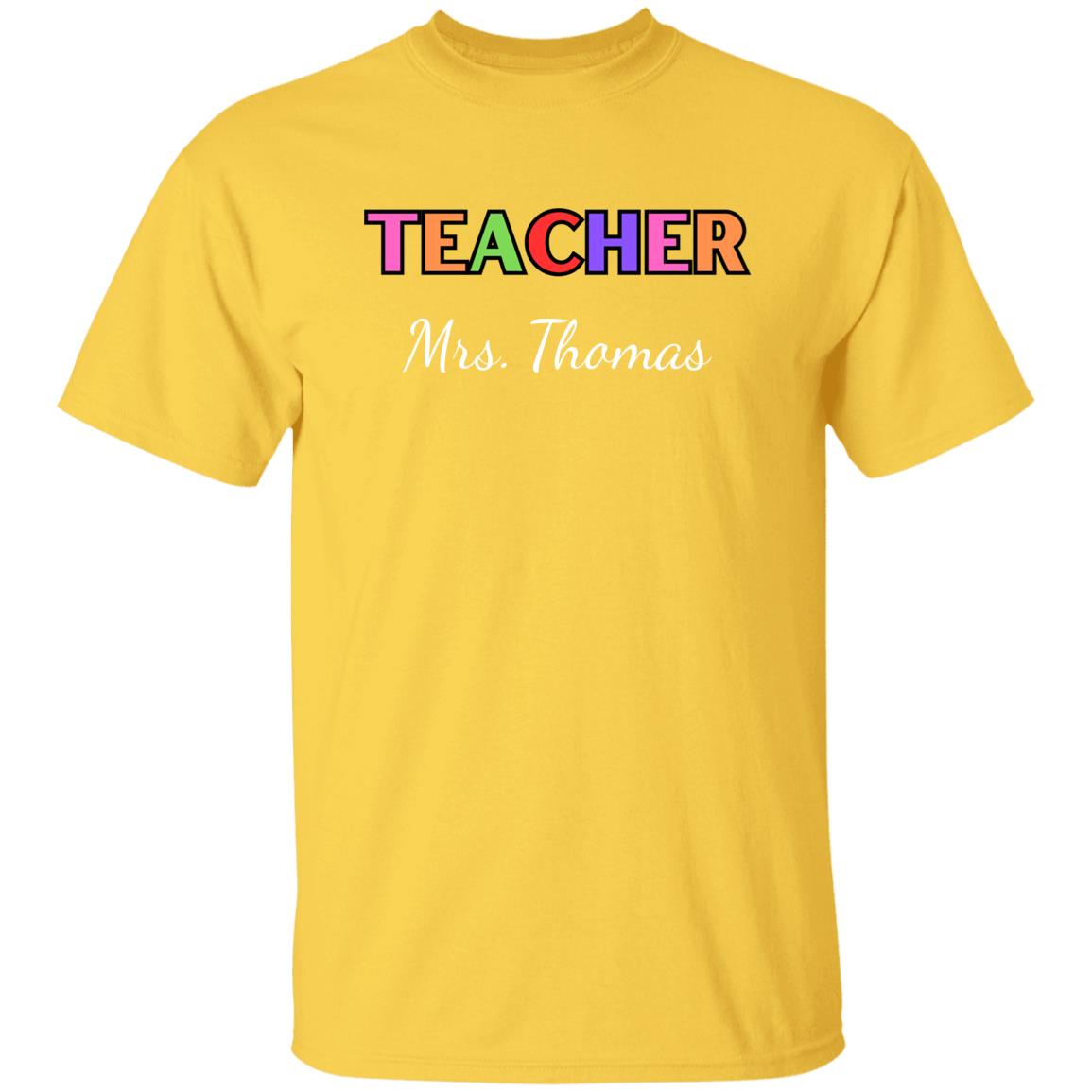 PERSONALIZED TEACHER TEE