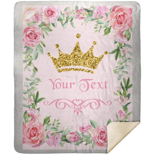 PRINCESS CUSTOMIZABLE BLANKET 50 X 60