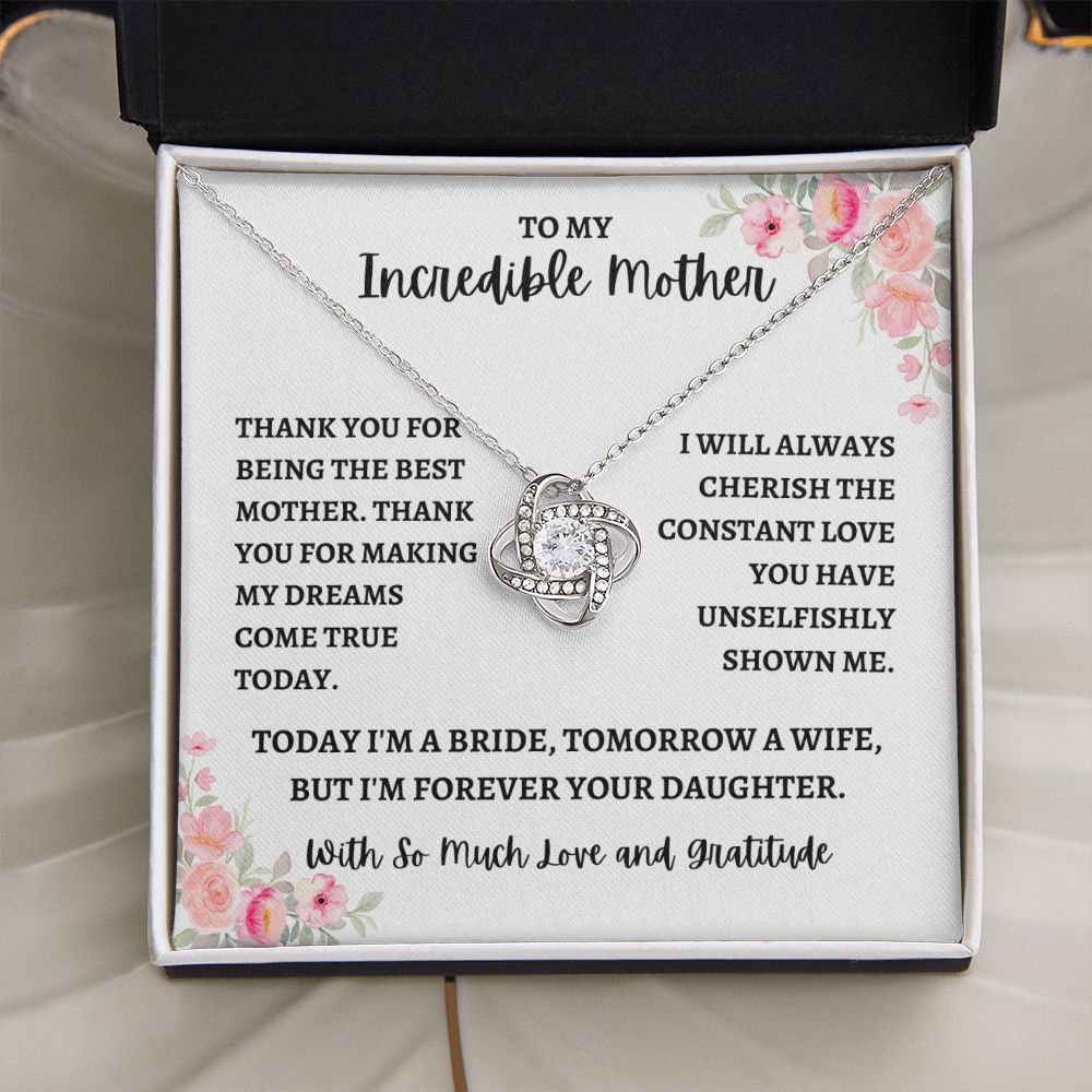 TO MY INCREDIBLE MOTHER ON MY WEDDING DAY | ALWAYS YOUR DAUGHTER