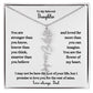FLOWER NAME NECKLACE FROM DAD