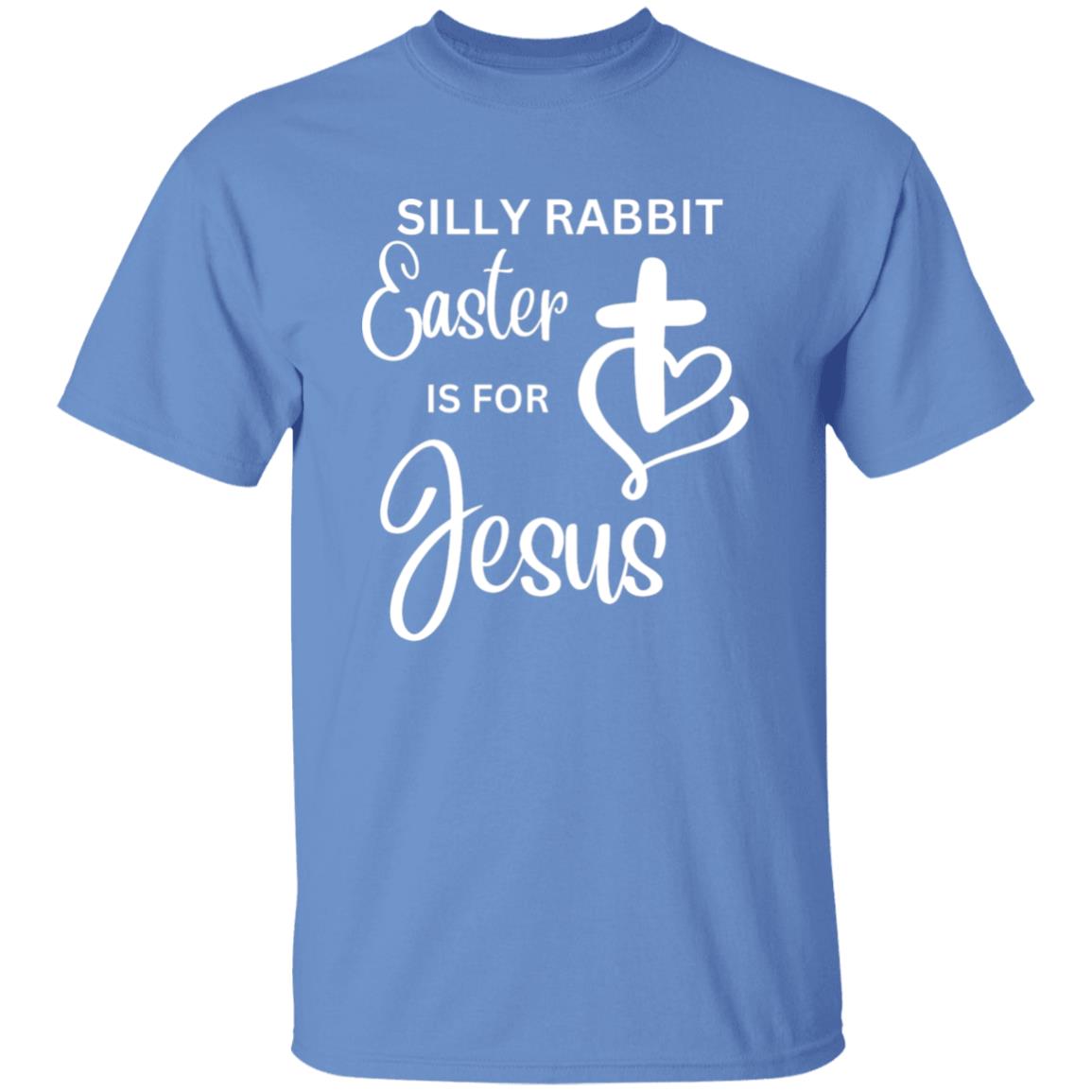 Unisex Silly Rabbit Easter is for Jesus Tee Shirt