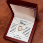 To My Extraordinary Mom Forever Love Necklace