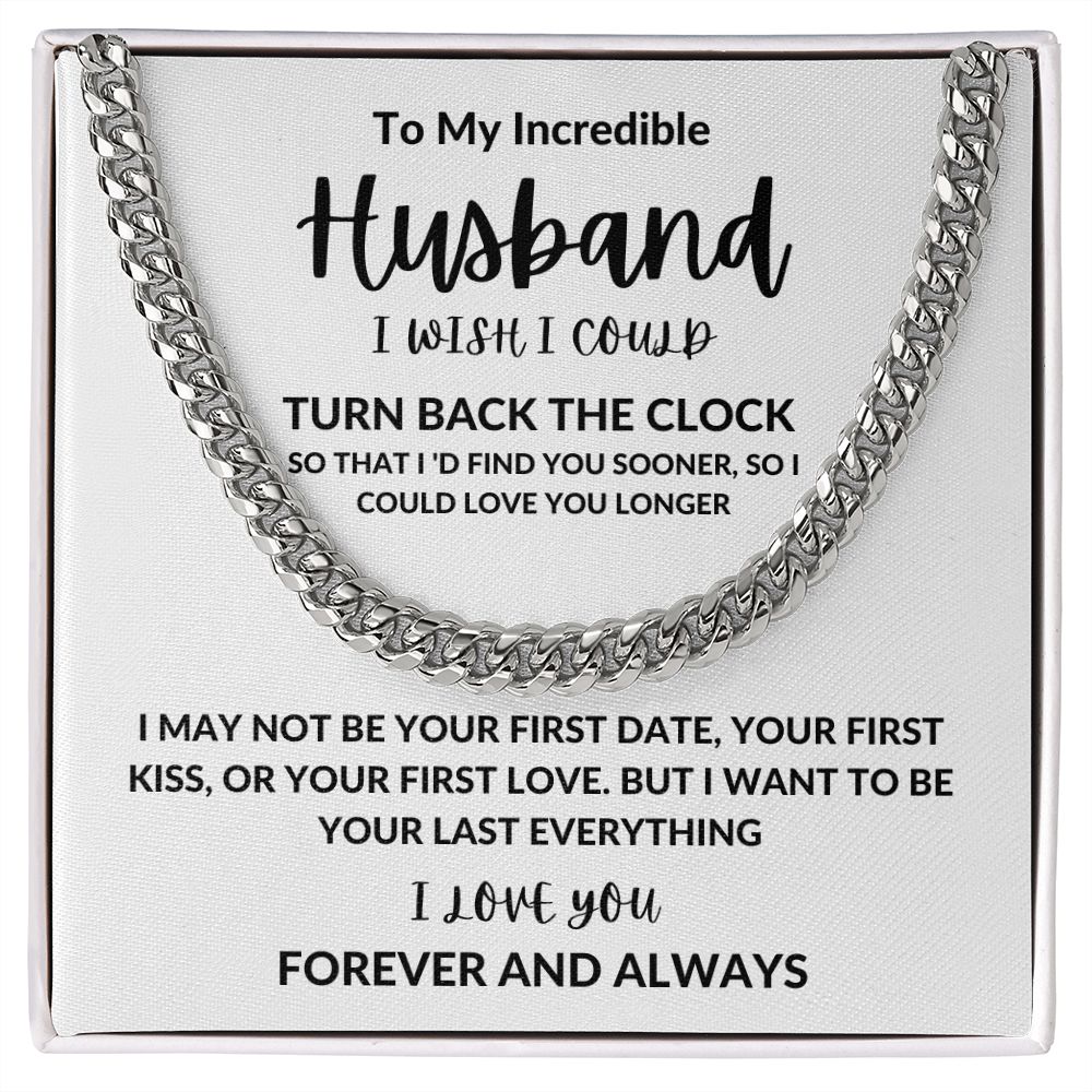 TO MY INCREDIBLE HUSBAND | YOUR LAST EVERYTHING