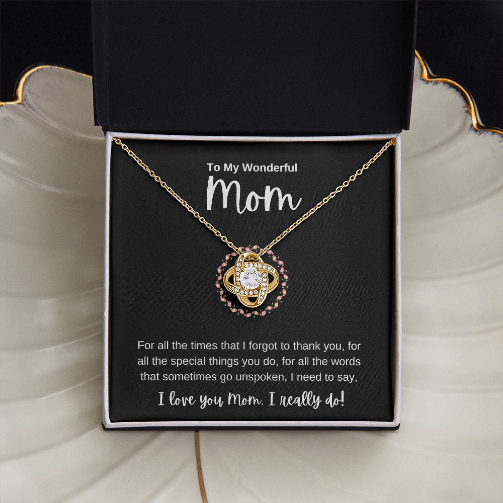 TO MY WONDERFUL MOM | I LOVE YOU