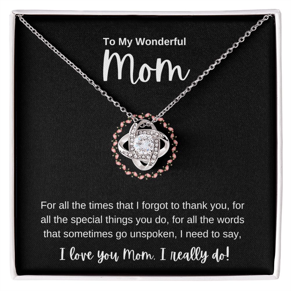TO MY WONDERFUL MOM | I LOVE YOU