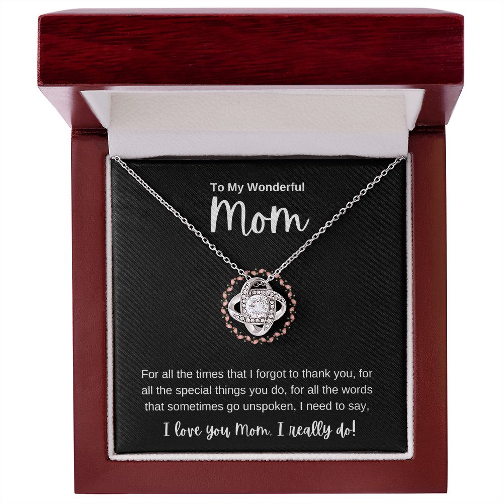 TO MY WONDERFUL MOM | I LOVE YOU