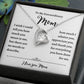 To My Extraordinary Mom Forever Love Necklace