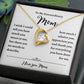 To My Extraordinary Mom Forever Love Necklace